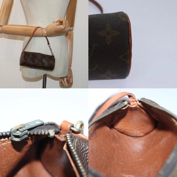 LOUIS VUITTON Monogram Papillon Pouch LV Auth ki4357 - Picture 16 of 16